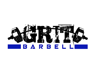 Grit Barbell logo design by 3Dlogos
