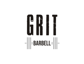 Grit Barbell logo design by coco
