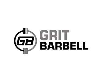 Grit Barbell logo design by bougalla005