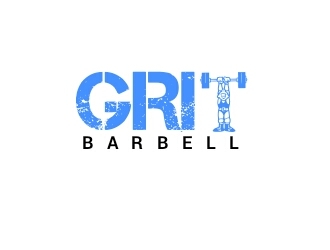 Grit Barbell logo design by Rexx