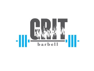 Grit Barbell logo design by MUSANG