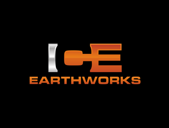 ICE EARTHWORKS logo design by bomie