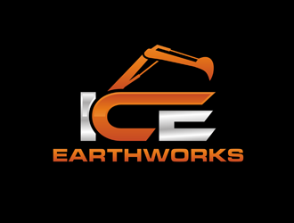 ICE EARTHWORKS logo design by bomie