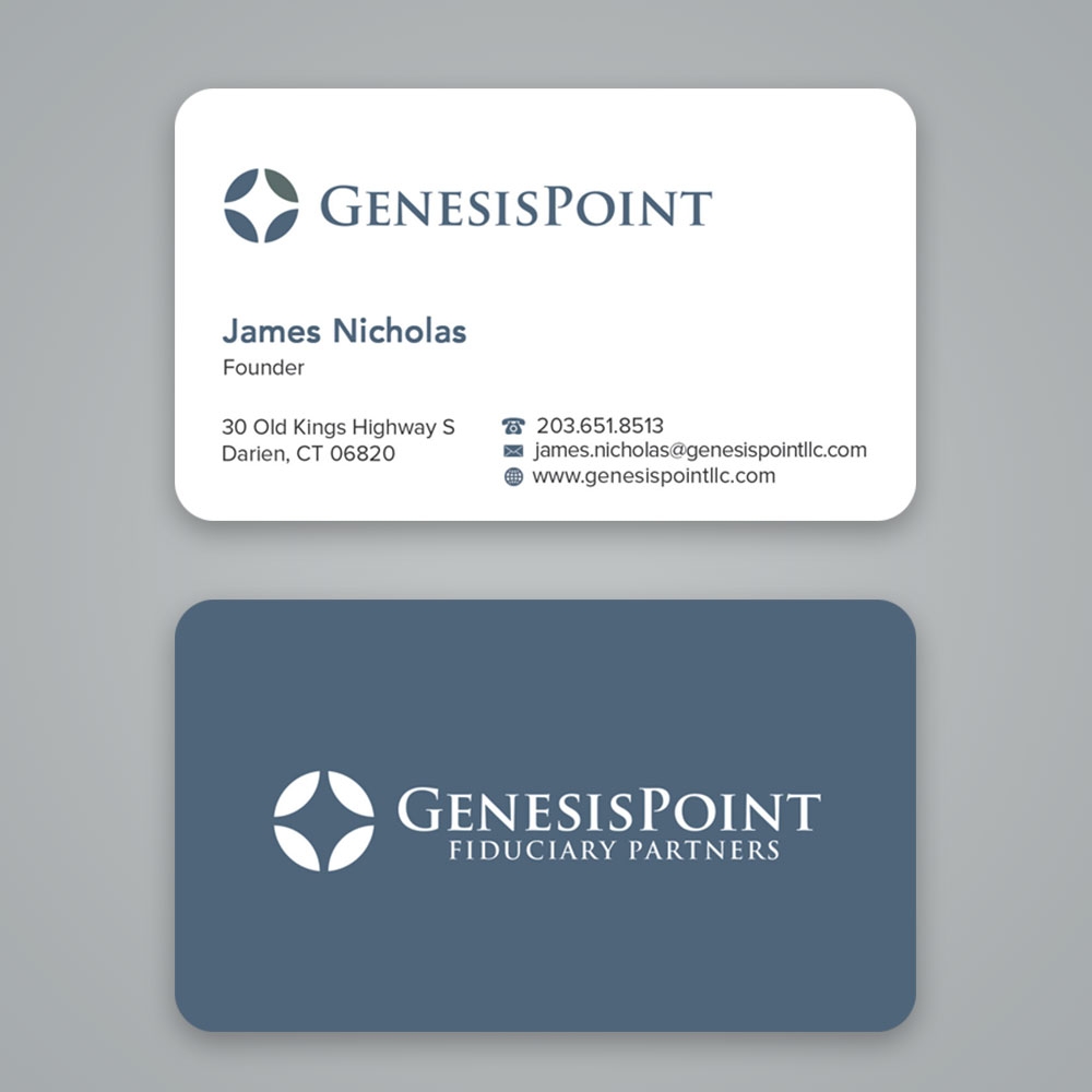 GenesisPoint LLC logo design by moomoo