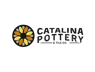 Catalina Pottery & Tile Co.  logo design by bomie