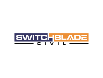 Switchblade civil logo design by oke2angconcept