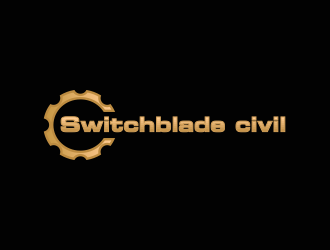 Switchblade civil logo design by Greenlight