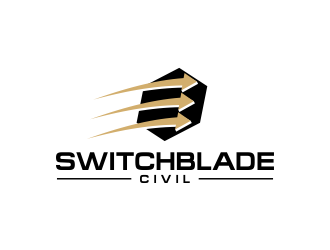Switchblade civil logo design by AisRafa