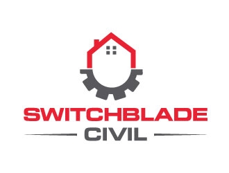 Switchblade civil logo design by harshikagraphics