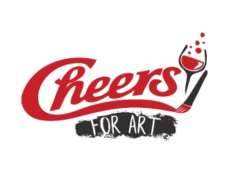 Cheers for Art logo design by Wanddesign