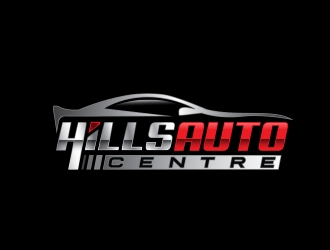 Hills Auto Centre logo design by Eliben