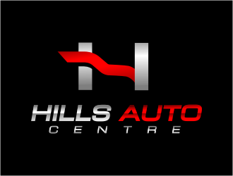 Hills Auto Centre logo design by rgb1