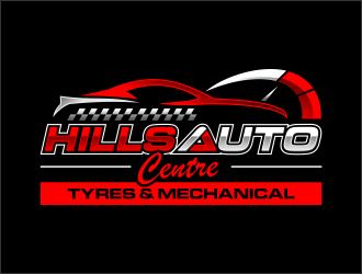 Hills Auto Centre logo design by ingepro
