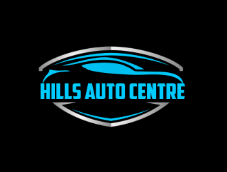 Hills Auto Centre logo design by Greenlight