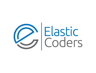Elastic Coders logo design by denfransko