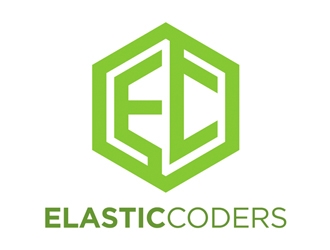 Elastic Coders logo design by zluvig