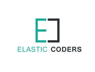 Elastic Coders logo design by harshikagraphics