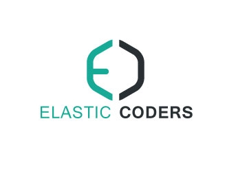 Elastic Coders logo design by harshikagraphics
