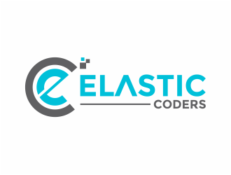 Elastic Coders logo design by mutafailan