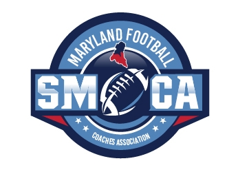 Southern Maryland Football Coaches Association logo design by Suvendu