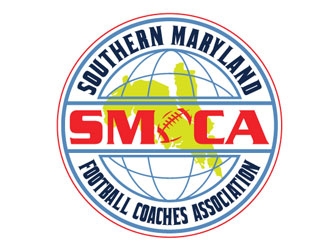 Southern Maryland Football Coaches Association logo design by shere