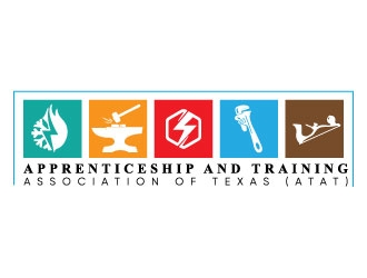 Apprenticeship and Training Association of Texas (ATAT) logo design by Erasedink