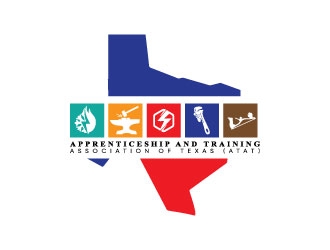 Apprenticeship and Training Association of Texas (ATAT) logo design by Erasedink
