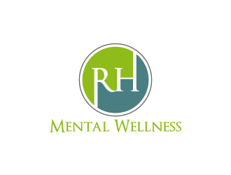 RH Mental Wellness logo design by akhi
