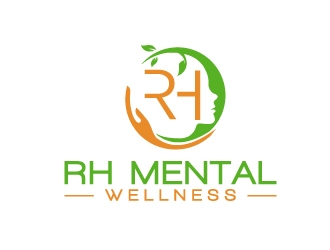 RH Mental Wellness logo design by jenyl