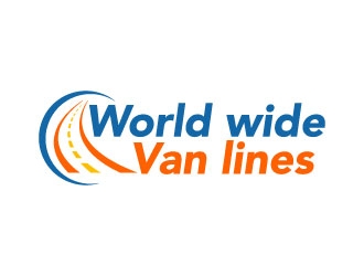 world wide van lines  logo design by daywalker