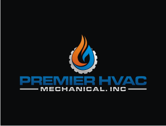Premier hvac mechanical. Inc logo design by andayani*