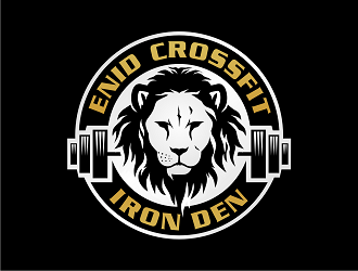 Enid Crossfit Iron Den logo design by haze