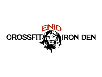 Enid Crossfit Iron Den logo design by cybil