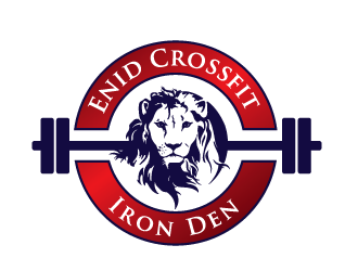 Enid Crossfit Iron Den logo design by bluespix