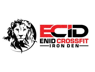 Enid Crossfit Iron Den logo design by shere