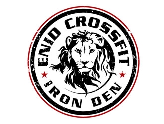Enid Crossfit Iron Den logo design by shere