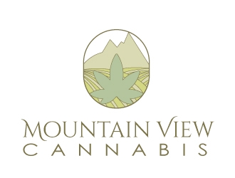 Mountain View Cannabis logo design by savvyartstudio