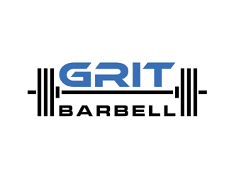 Grit Barbell logo design by johana