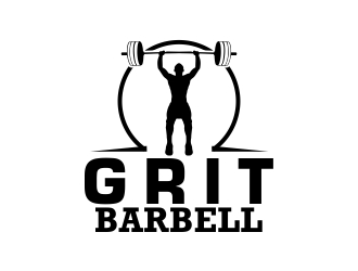 Grit Barbell logo design by mckris