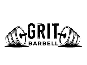 Grit Barbell logo design by d1ckhauz