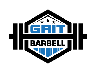 Grit Barbell logo design by jpdesigner