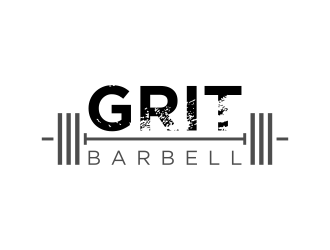 Grit Barbell logo design by salis17