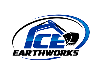 ICE EARTHWORKS logo design by haze
