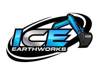 ICE EARTHWORKS logo design by daywalker