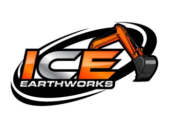 ICE EARTHWORKS logo design by daywalker