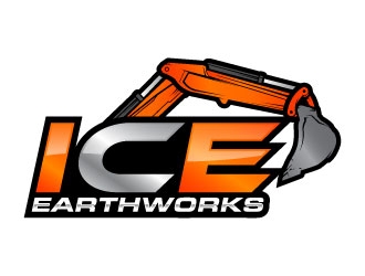 ICE EARTHWORKS logo design by daywalker