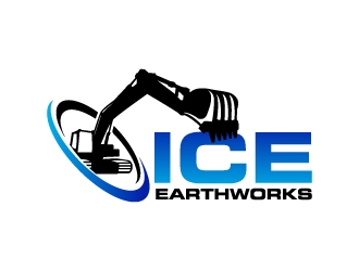 ICE EARTHWORKS logo design by jaize