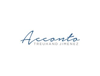 Acconto Treuhand Jimenez logo design by narnia