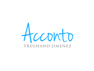 Acconto Treuhand Jimenez logo design by bomie