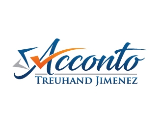 Acconto Treuhand Jimenez logo design by kgcreative